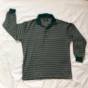 Vintage long sleeve polo